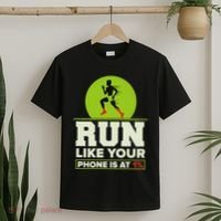 Run Like Your Phone 1 Cross Country Xc T-Shirt thumb 2