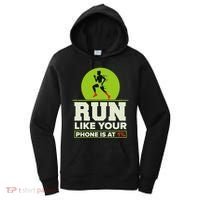 Run Like Your Phone 1 Cross Country Xc Women's Hoodie thumb 0