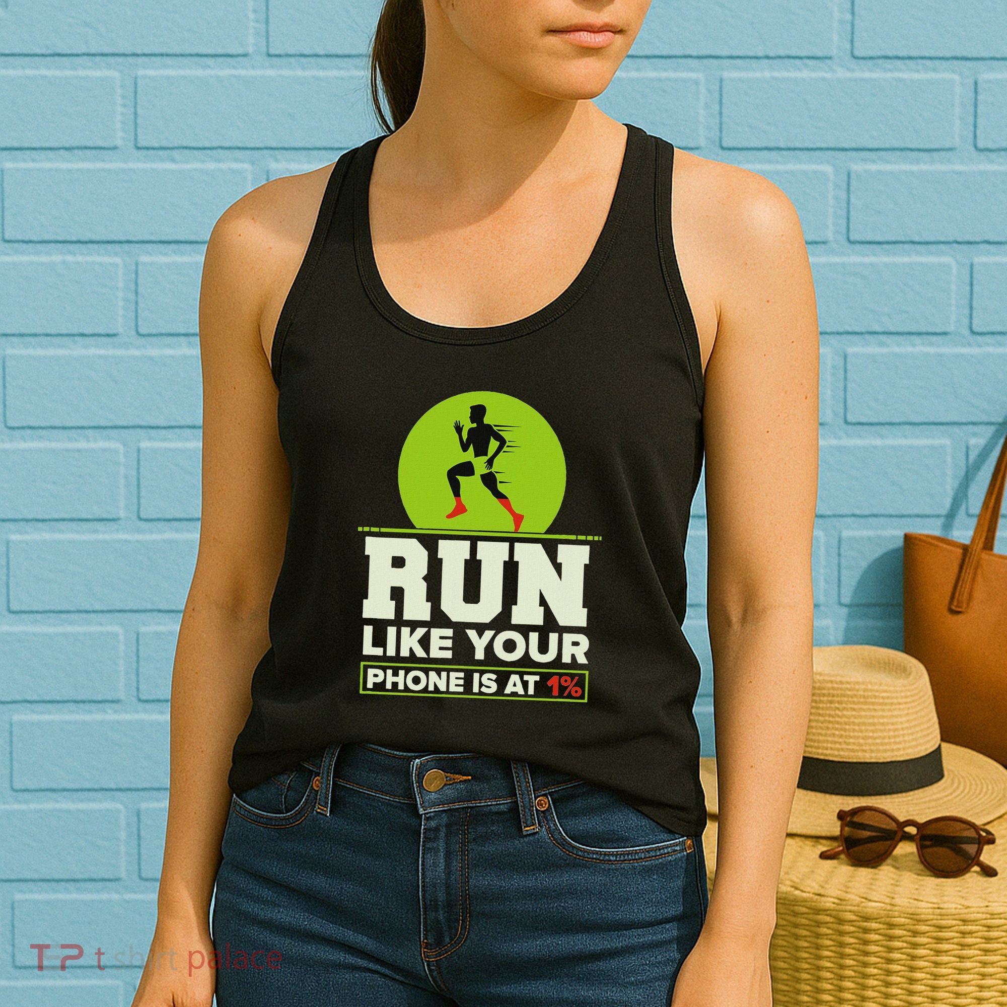 Run Like Your Phone 1 Cross Country Xc Women's Tank Top