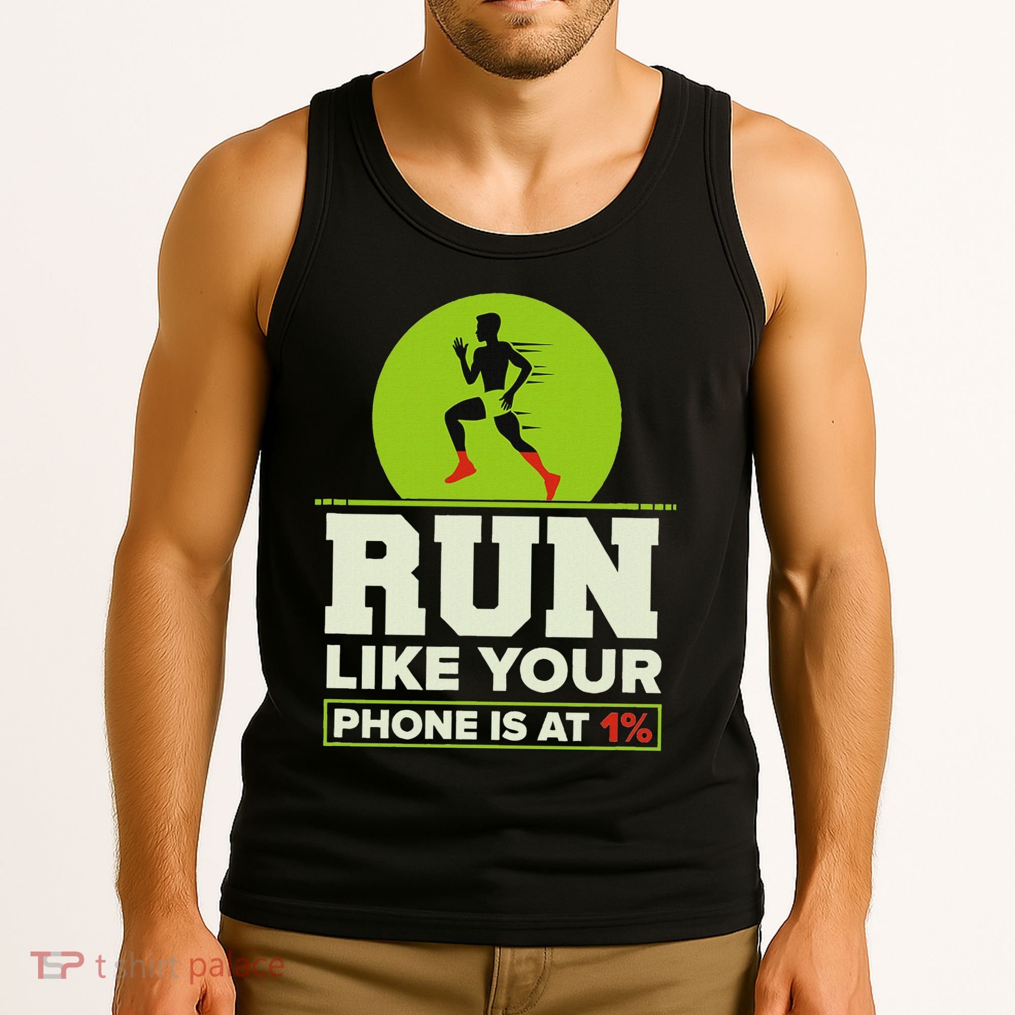 Run Like Your Phone 1 Cross Country Xc Tank Top