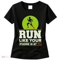 Run Like Your Phone 1 Cross Country Xc Women's T-Shirt thumb 0