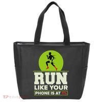 Run Like Your Phone 1 Cross Country Xc Tote Bag thumb 0