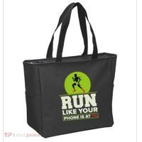 Run Like Your Phone 1 Cross Country Xc Tote Bag thumb 2