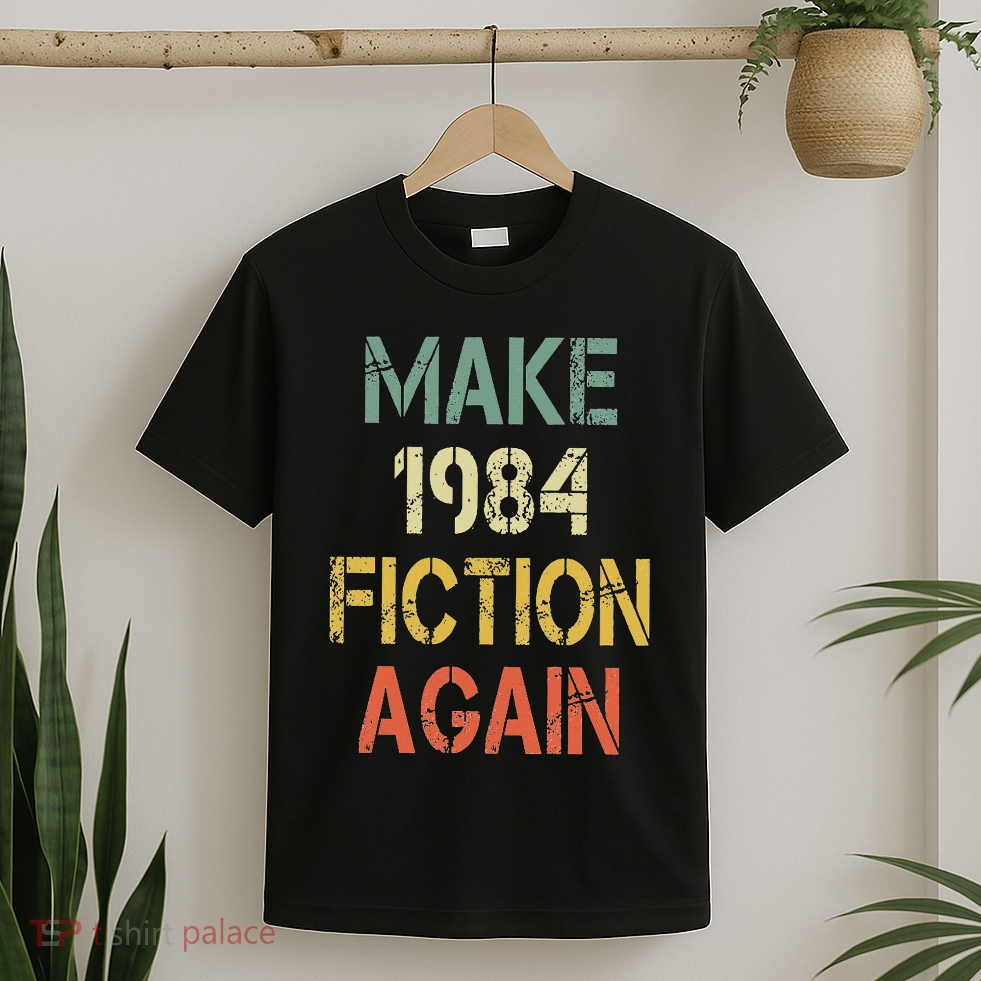Retro Make 1984 Fiction Again T-Shirt