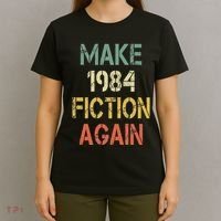 Retro Make 1984 Fiction Again T-Shirt thumb 4