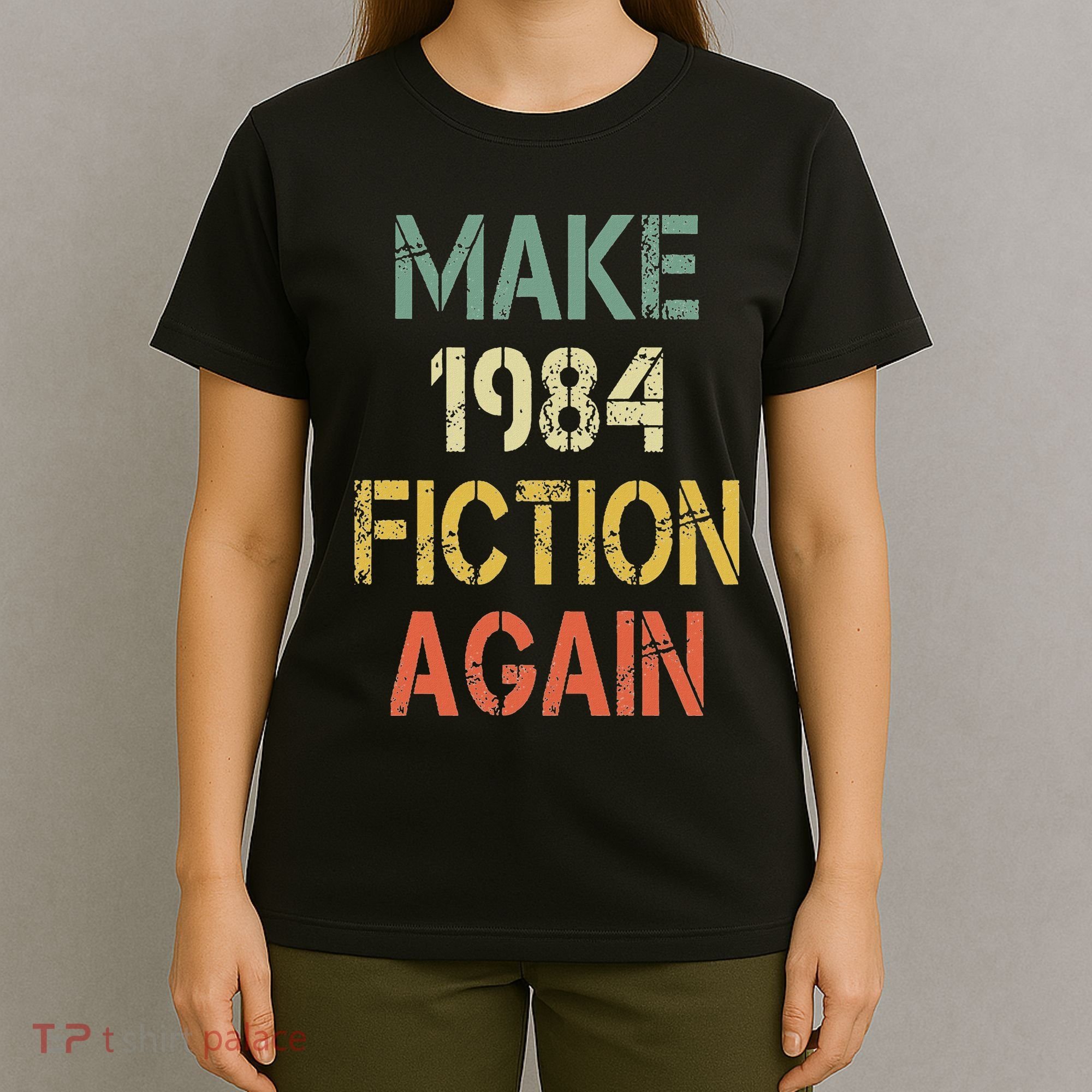 Retro Make 1984 Fiction Again T-Shirt