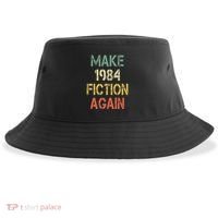 Retro Make 1984 Fiction Again Sustainable Bucket Hat thumb 0