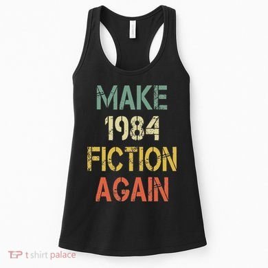 Retro Make 1984 Fiction Again Women's Tank Top