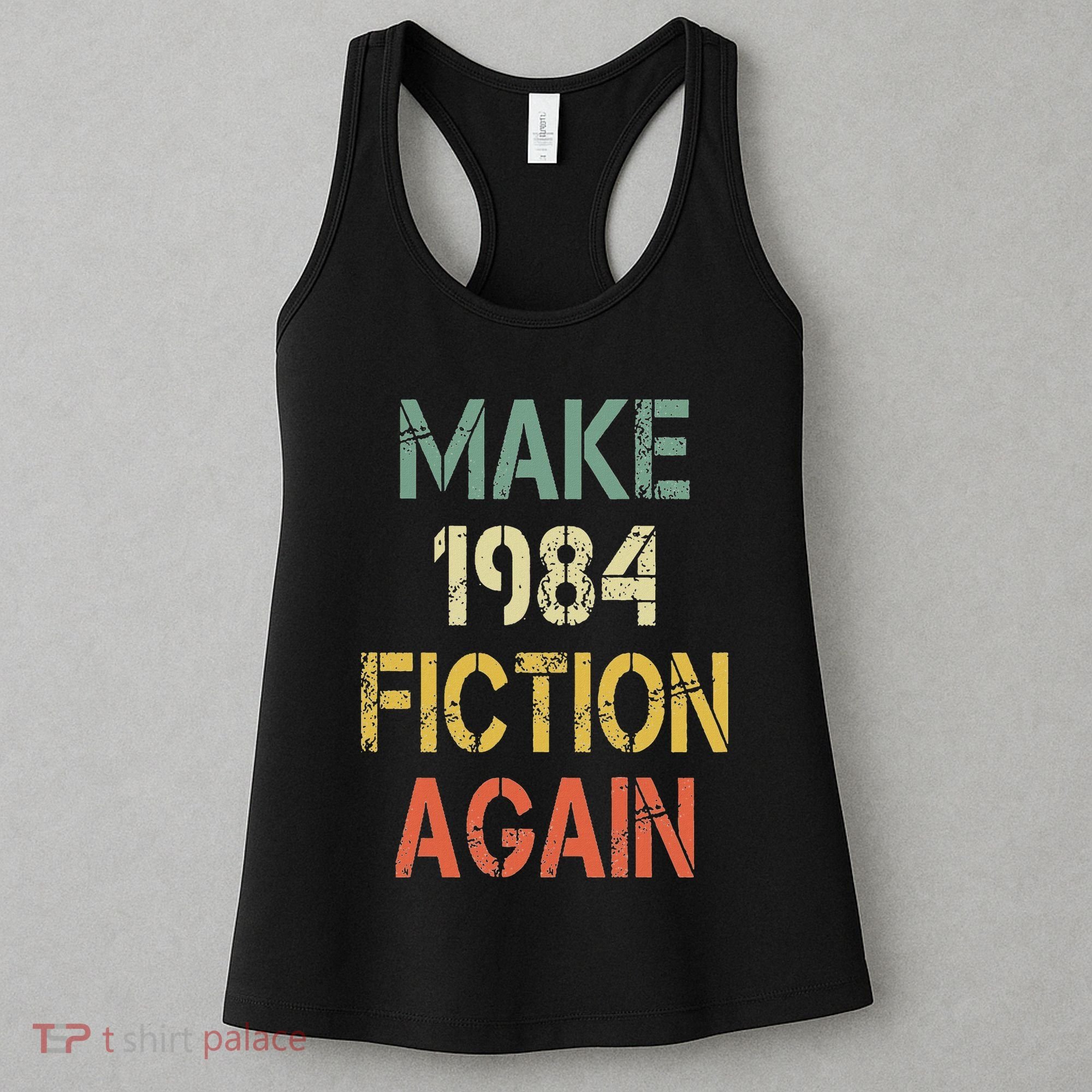 Retro Make 1984 Fiction Again Women's Tank Top