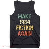 Retro Make 1984 Fiction Again Tank Top thumb 0