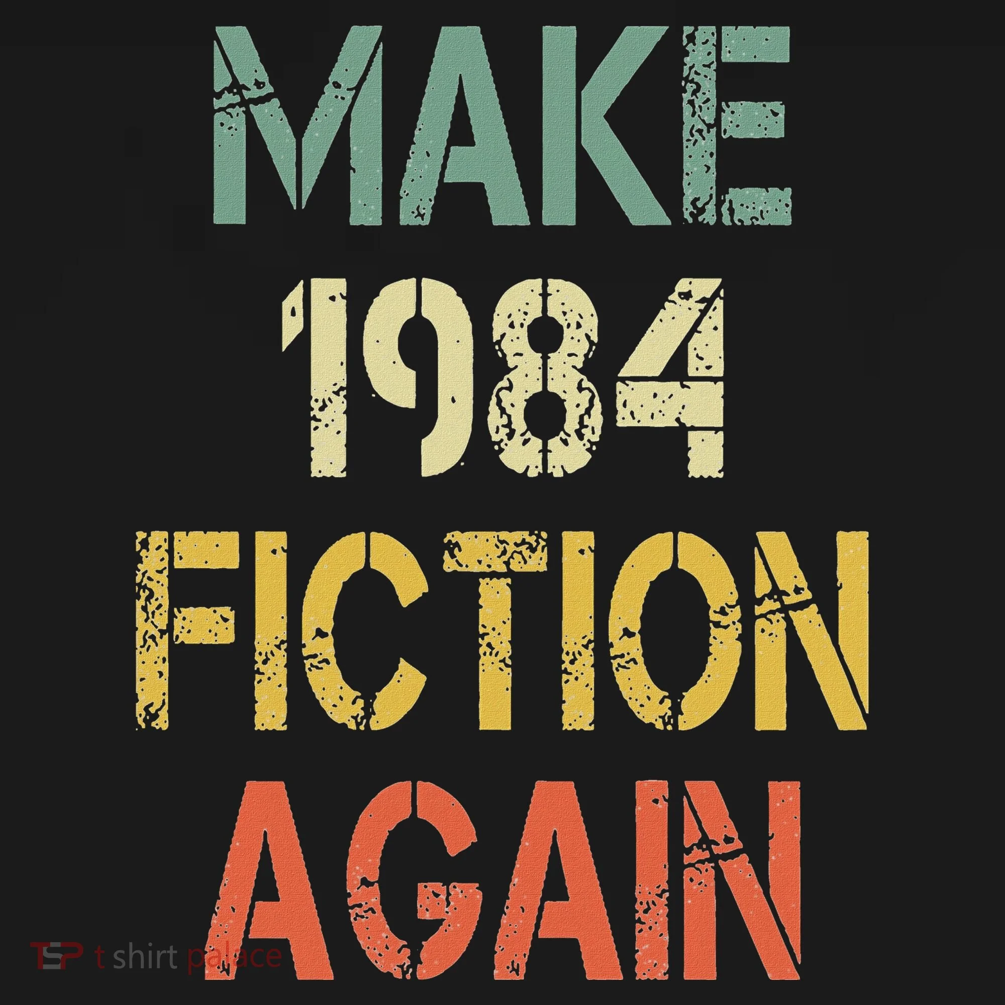 Retro Make 1984 Fiction Again Kids Hoodie