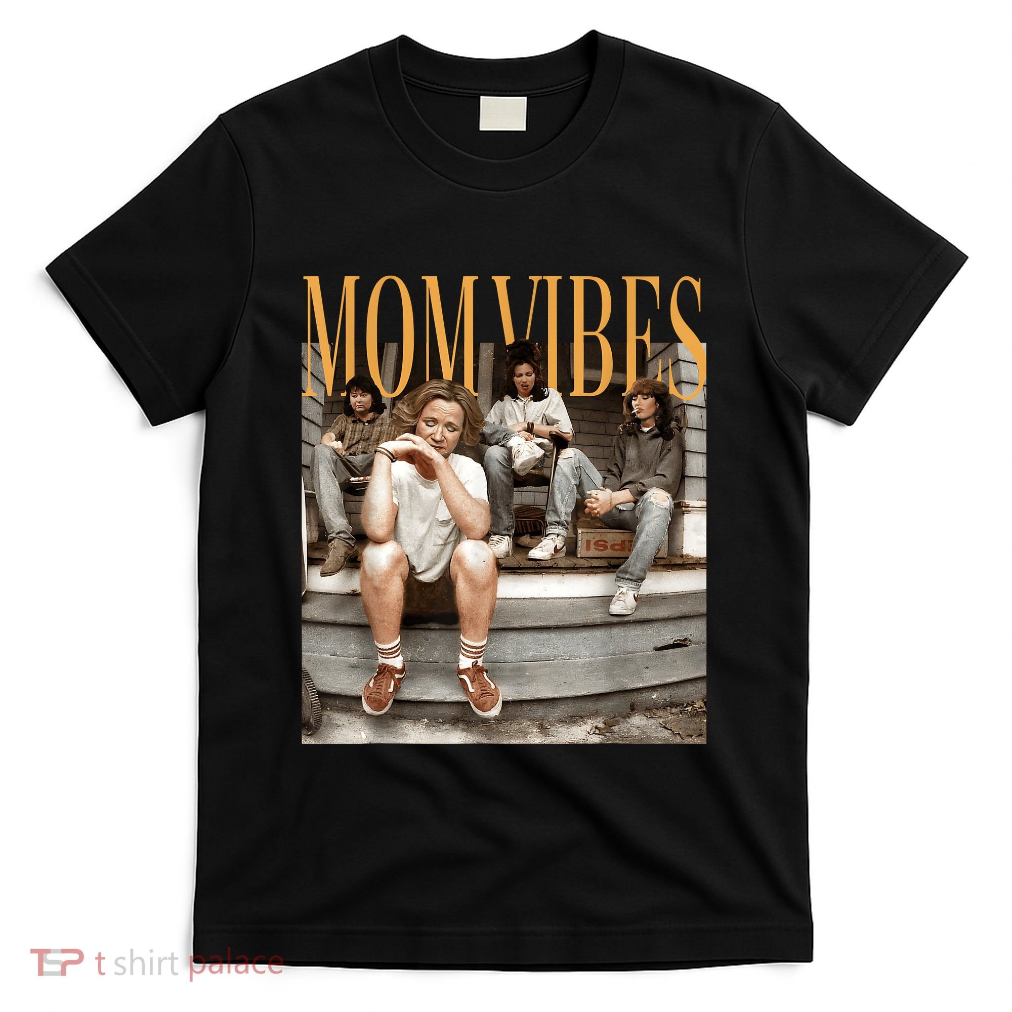 Retro Mom 90’S Vibes Vintage MotherS Day Mom T-Shirt
