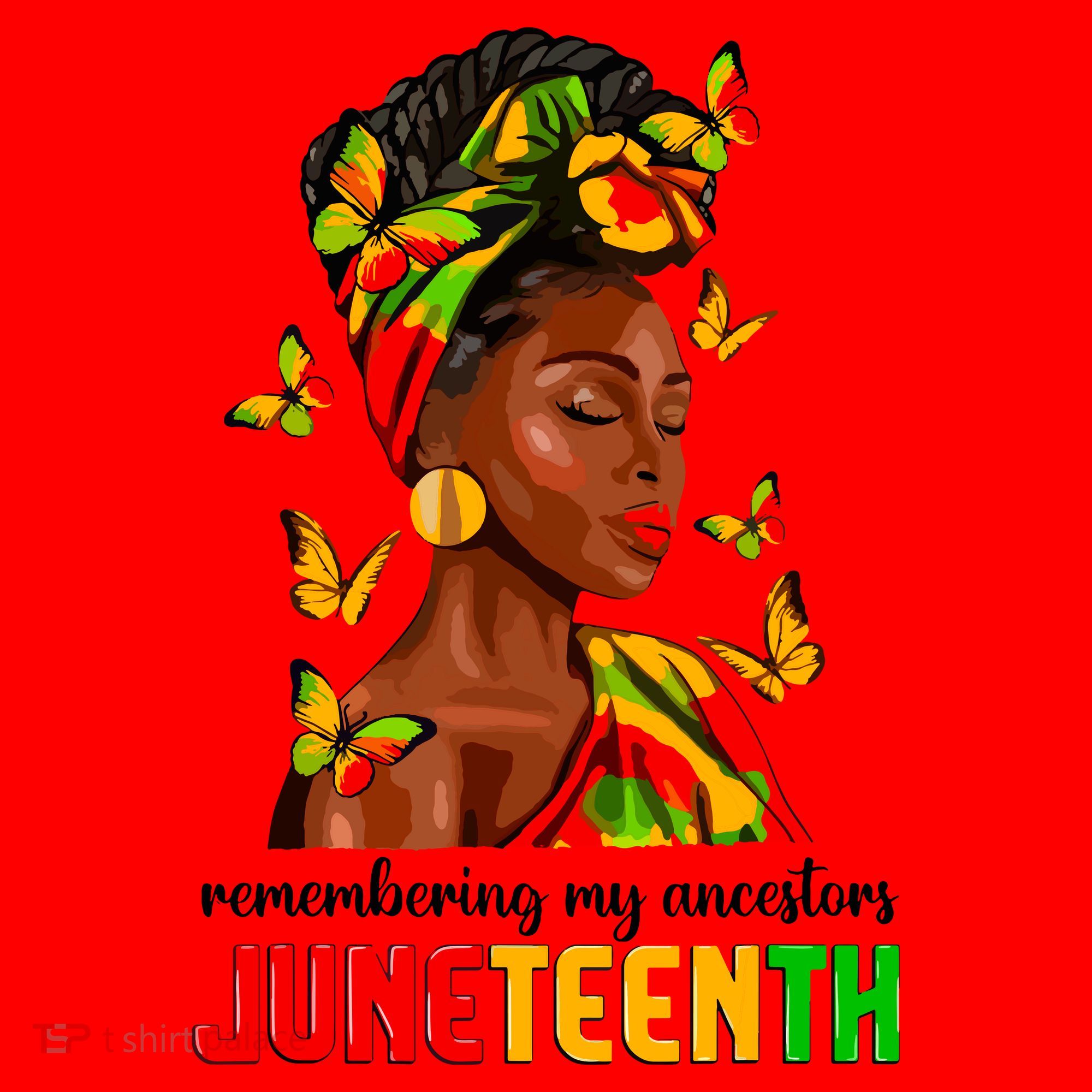 Remembering My Ancestors Juneteenth Celebrate Black Women Santa Hat