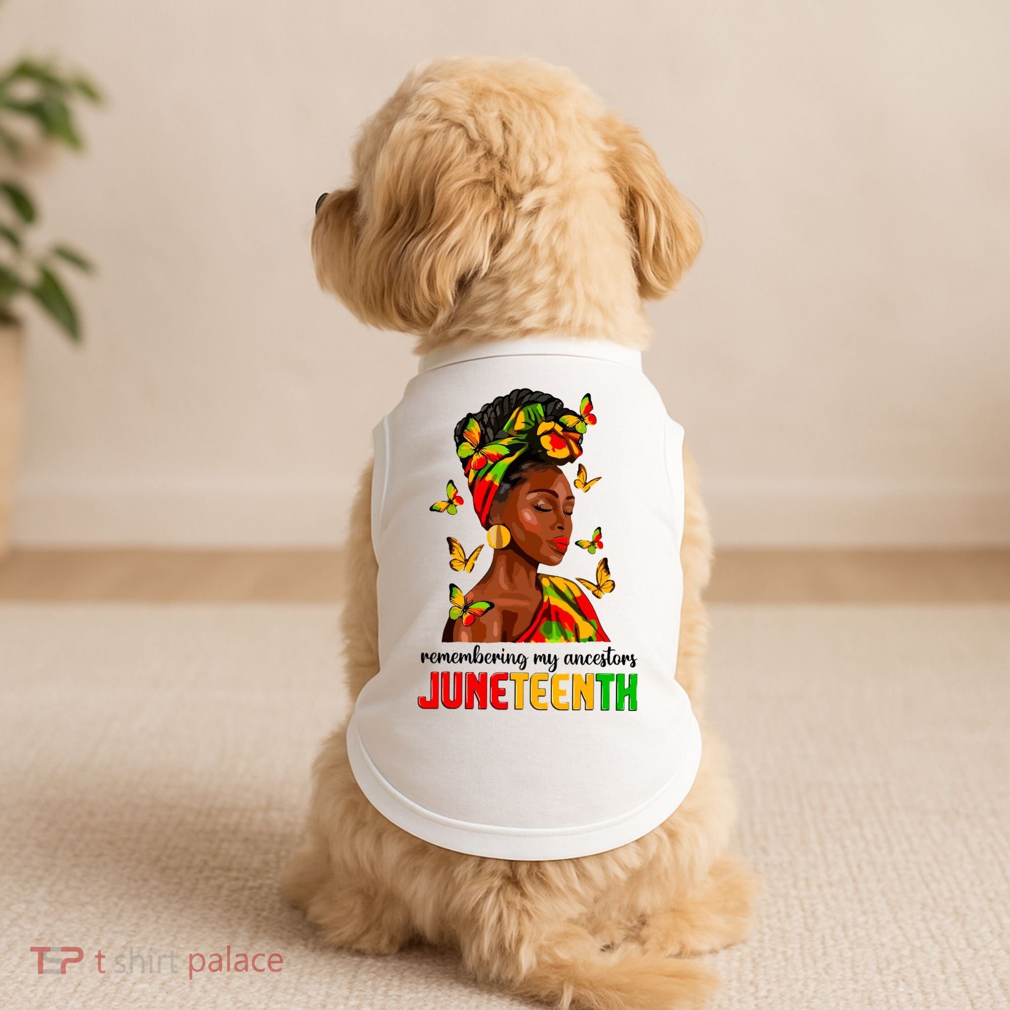 Remembering My Ancestors Juneteenth Celebrate Black Women Doggie Tank