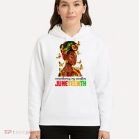 Remembering My Ancestors Juneteenth Celebrate Black Women Hoodie thumb 5