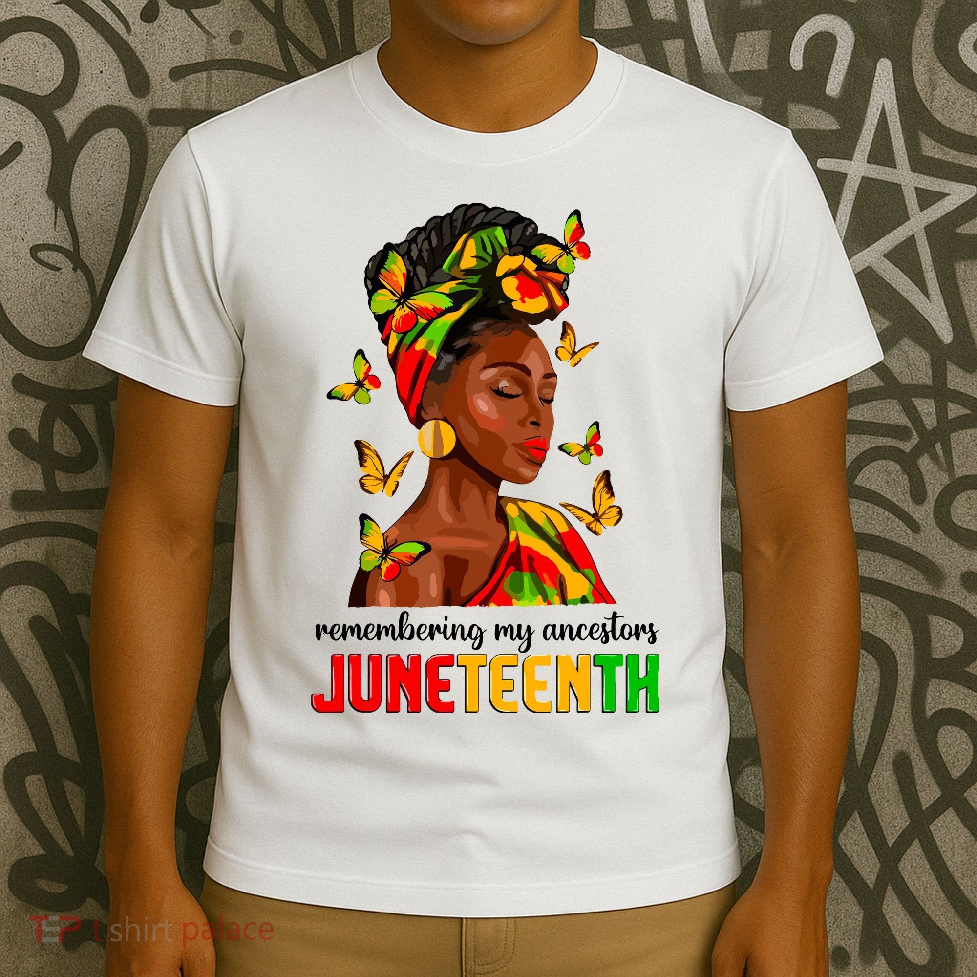 Remembering My Ancestors Juneteenth Celebrate Black Women T-Shirt