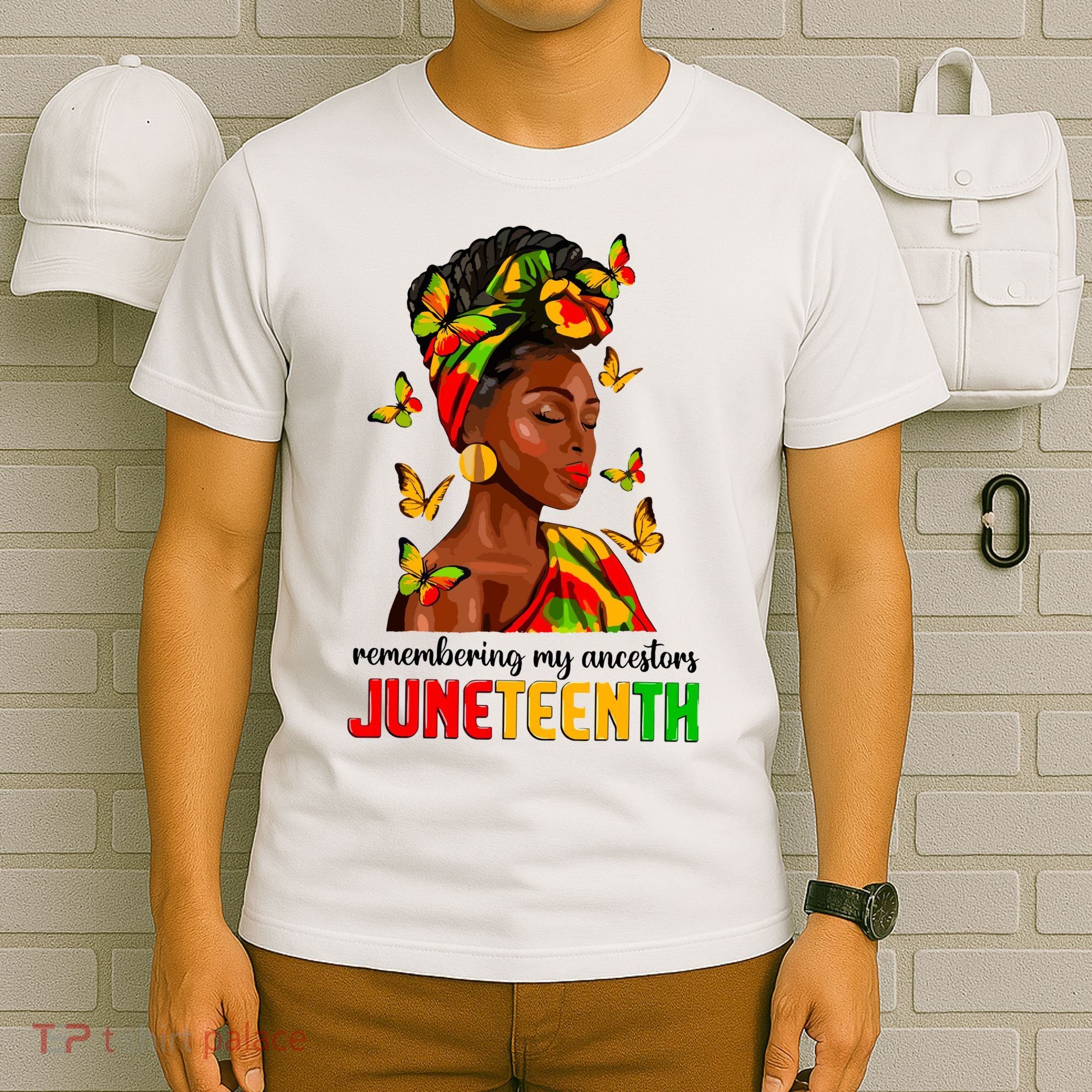 Remembering My Ancestors Juneteenth Celebrate Black Women T-Shirt