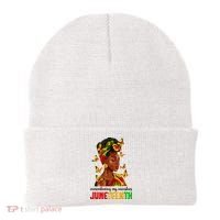 Remembering My Ancestors Juneteenth Celebrate Black Women Beanie thumb 0