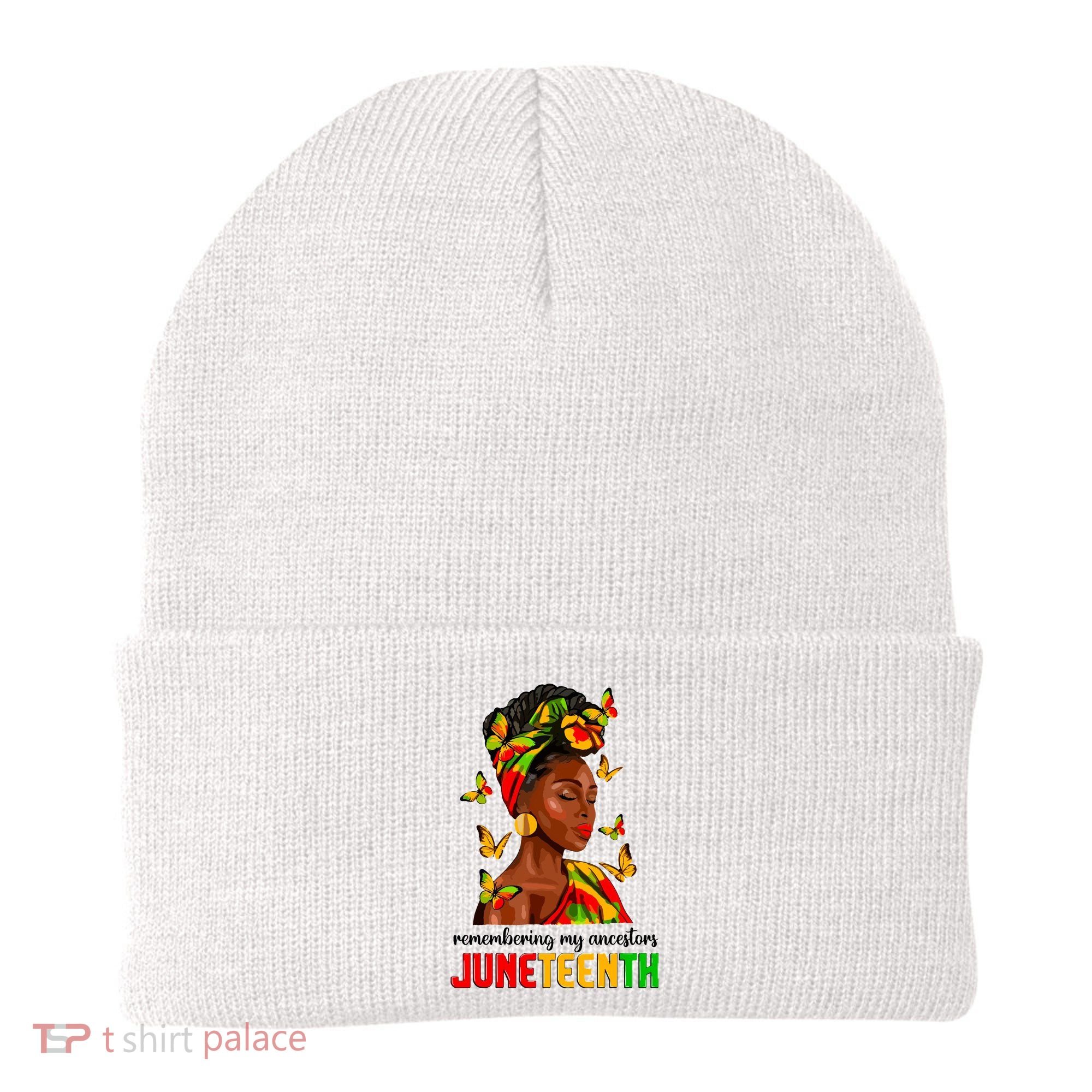 Remembering My Ancestors Juneteenth Celebrate Black Women Beanie