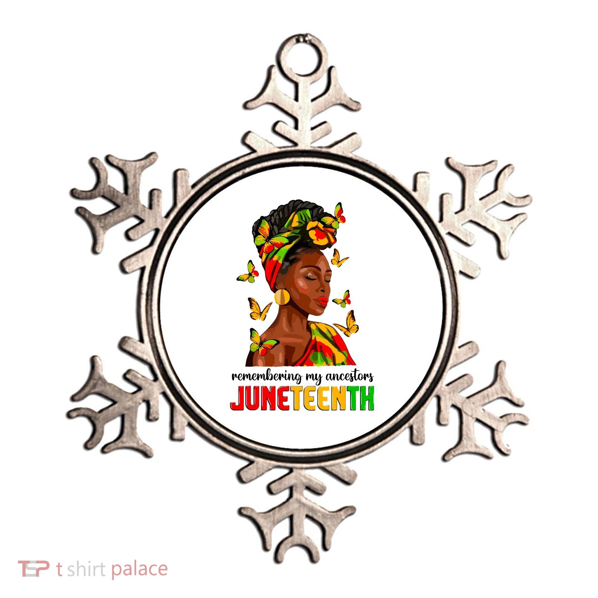 Remembering My Ancestors Juneteenth Celebrate Black Women Ornament