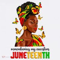 Remembering My Ancestors Juneteenth Celebrate Black Women Ornament thumb 1