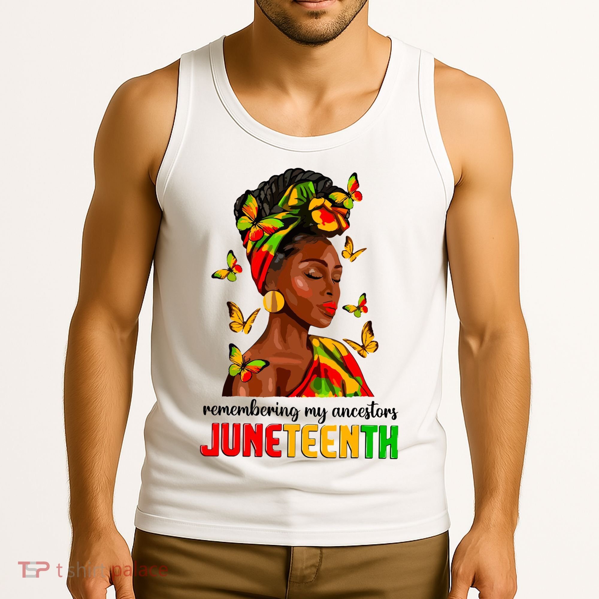 Remembering My Ancestors Juneteenth Celebrate Black Women Tank Top