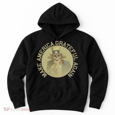 Retro Make America Grateful Again Vintage Uncle Sam Hoodie