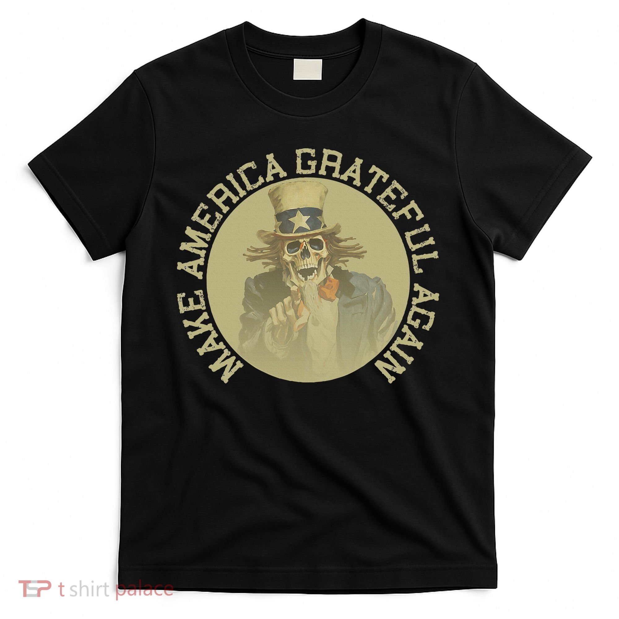 Retro Make America Grateful Again Vintage Uncle Sam T-Shirt