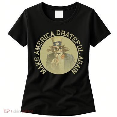 Retro Make America Grateful Again Vintage Uncle Sam Women's T-Shirt