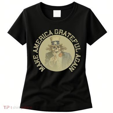 Retro Make America Grateful Again Vintage Uncle Sam Women's T-Shirt