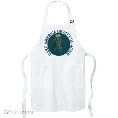 Retro Make America Grateful Again Vintage Uncle Sam Apron