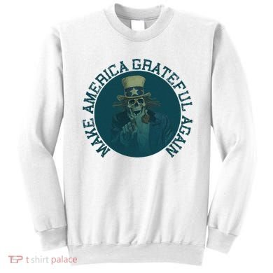 Retro Make America Grateful Again Vintage Uncle Sam Sweatshirt