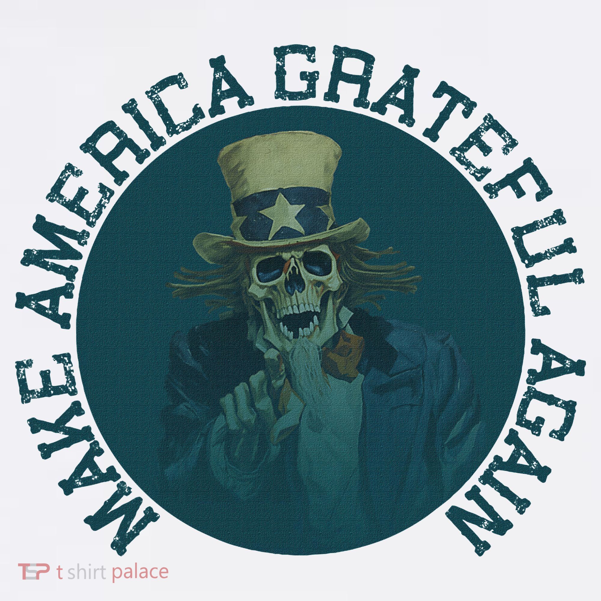 Retro Make America Grateful Again Vintage Uncle Sam T-Shirt