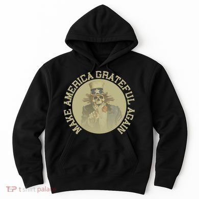 Retro Make America Grateful Again Vintage Uncle Sam Hoodie