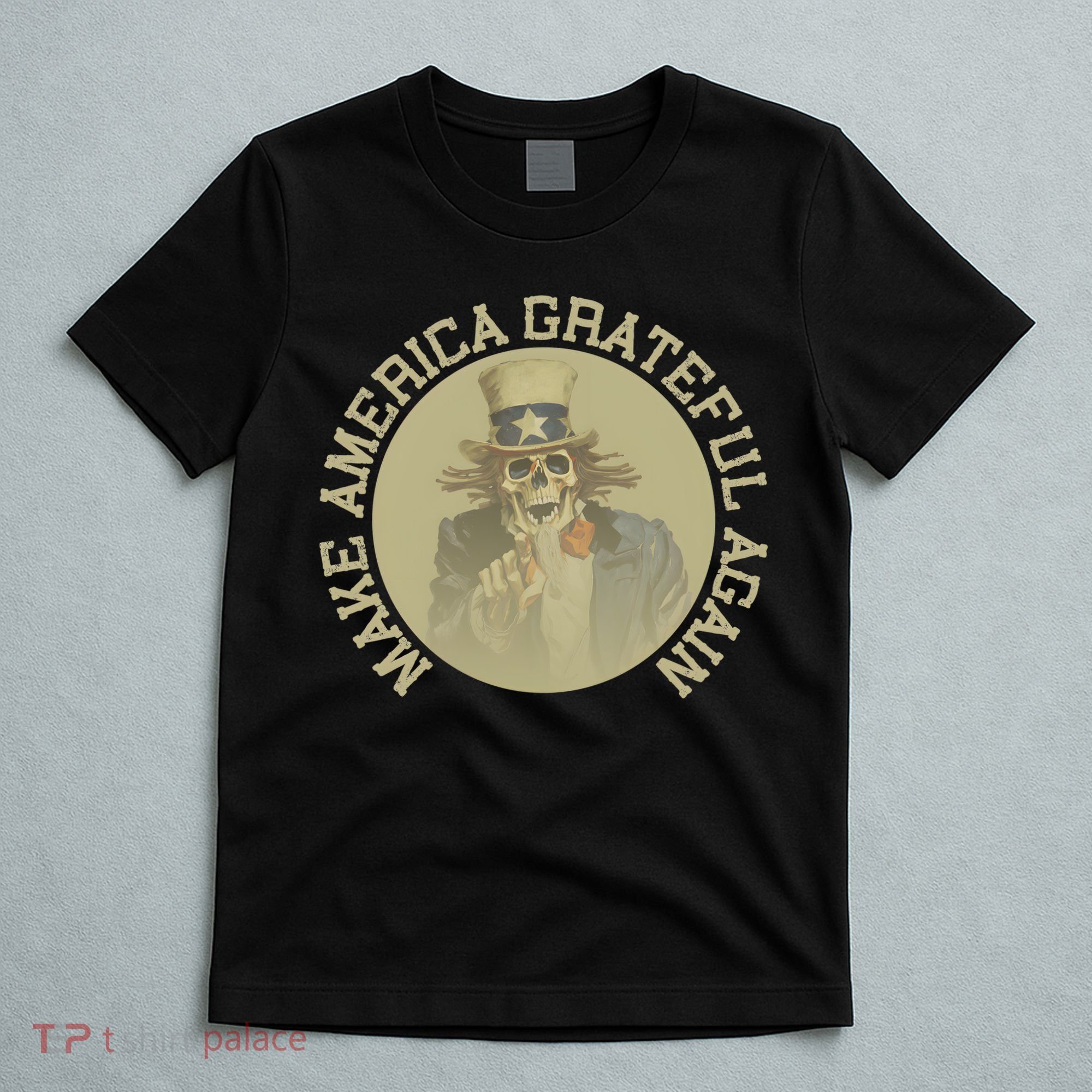 Retro Make America Grateful Again Vintage Uncle Sam T-Shirt