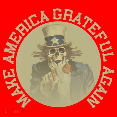 Retro Make America Grateful Again Vintage Uncle Sam Santa Hat