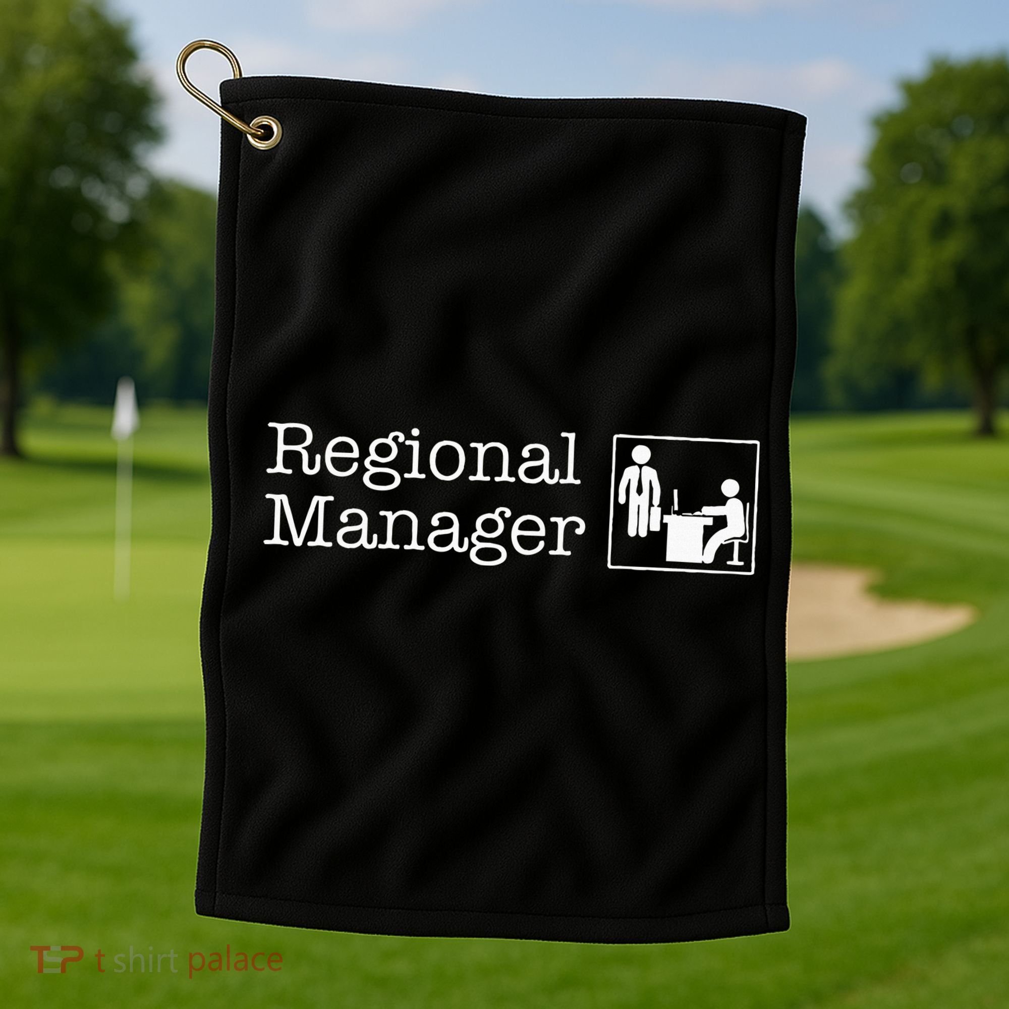 Regional Manager Assistant To The Regional Manager Matching Golf Towel