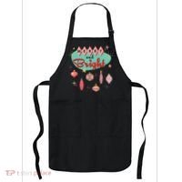 Retro Merry And Bright Midcentury Modern Christmas Ornament Apron thumb 0