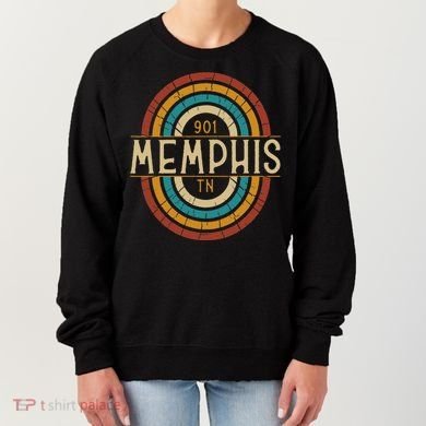 Retro Memphis Area Code 901 Residents State Tennessee Women's Sweatshirt