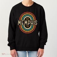 Retro Memphis Area Code 901 Residents State Tennessee Women's Sweatshirt thumb 0