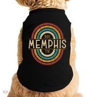 Retro Memphis Area Code 901 Residents State Tennessee Doggie Tank thumb 0