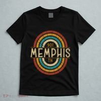 Retro Memphis Area Code 901 Residents State Tennessee T-Shirt thumb 5