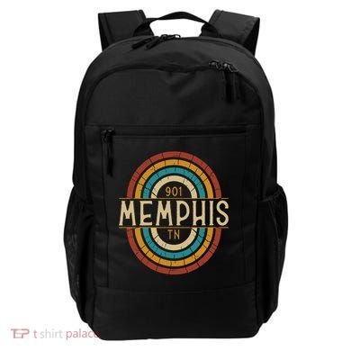 Retro Memphis Area Code 901 Residents State Tennessee Backpack