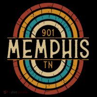 Retro Memphis Area Code 901 Residents State Tennessee Mousepad thumb 1