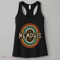 Retro Memphis Area Code 901 Residents State Tennessee Women's Tank Top thumb 3