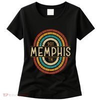 Retro Memphis Area Code 901 Residents State Tennessee Women's T-Shirt thumb 0