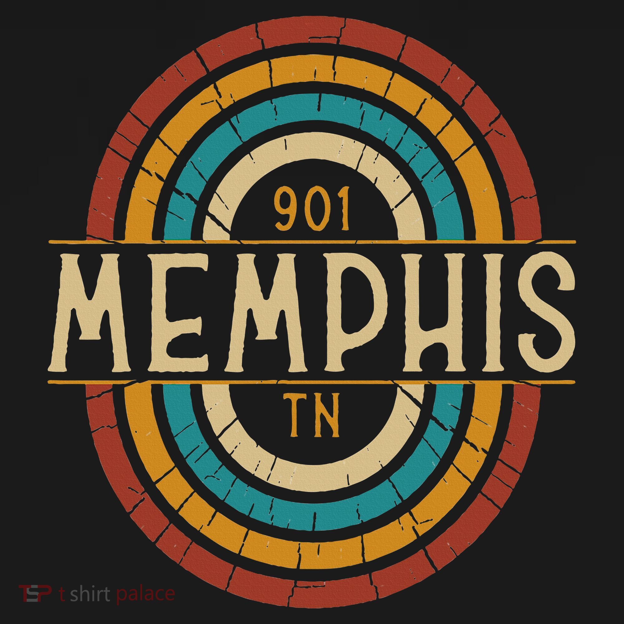 Retro Memphis Area Code 901 Residents State Tennessee Kids Sweatshirt