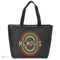 Retro Memphis Area Code 901 Residents State Tennessee Tote Bag thumb 0