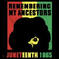 Remembering My Ancestors Juneteenth Black Freedom 1865 Coaster thumb 2