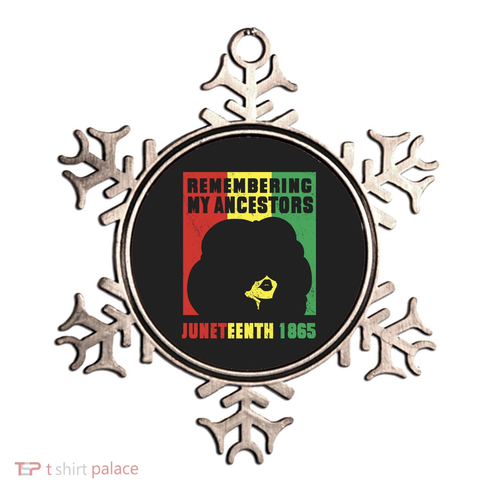 Remembering My Ancestors Juneteenth Black Freedom 1865 Ornament